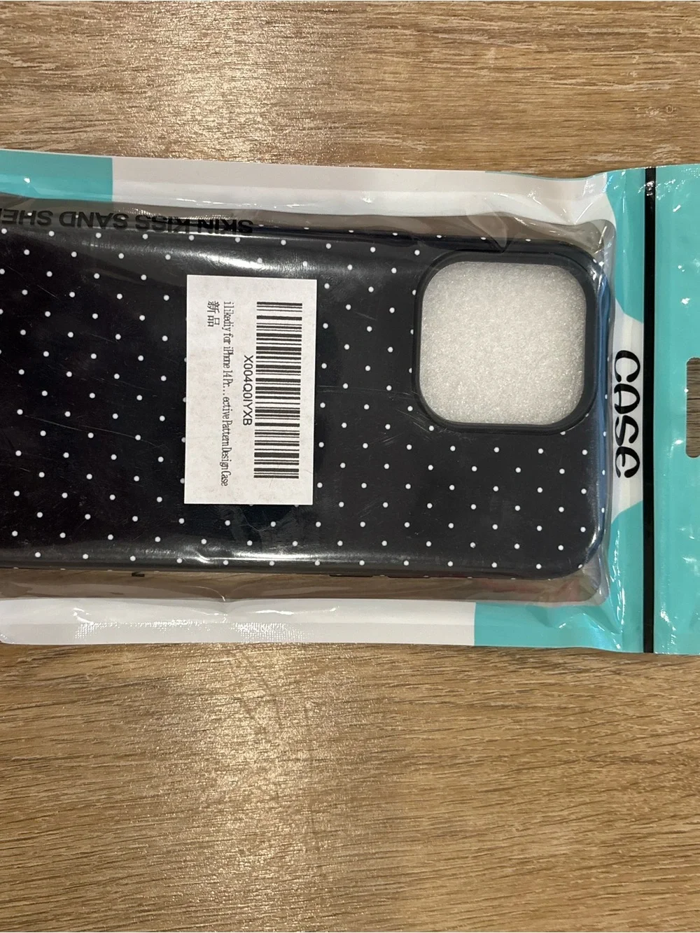 Black Polka Dot Phone Case - Protective Slim Cover